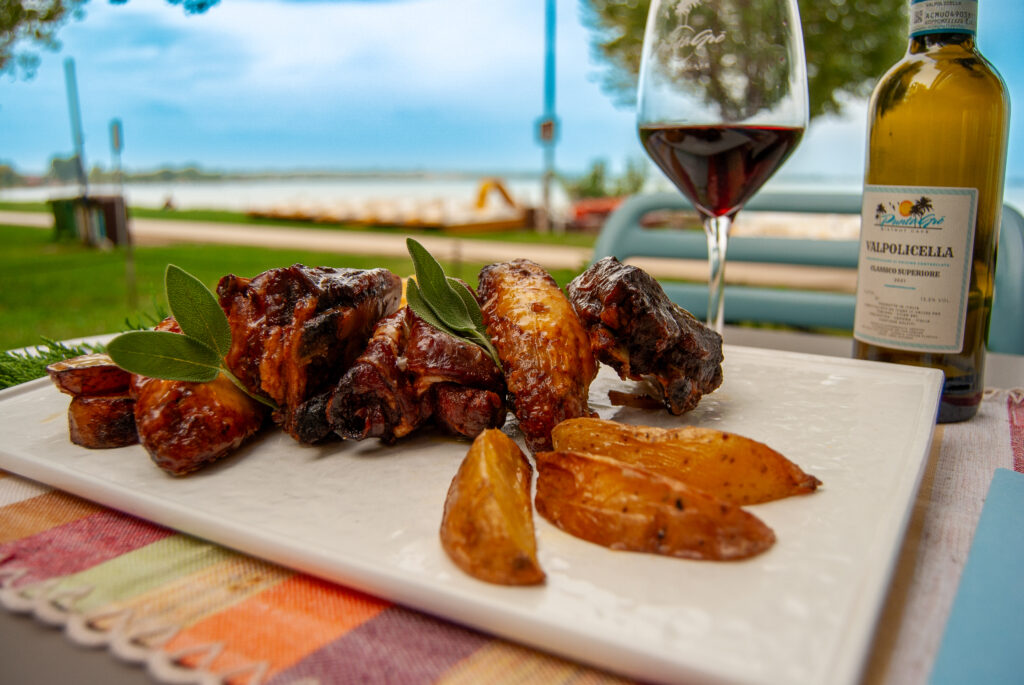 Spiedo Bresciano, gran spiedo del bistrot, Punta gro sirmione